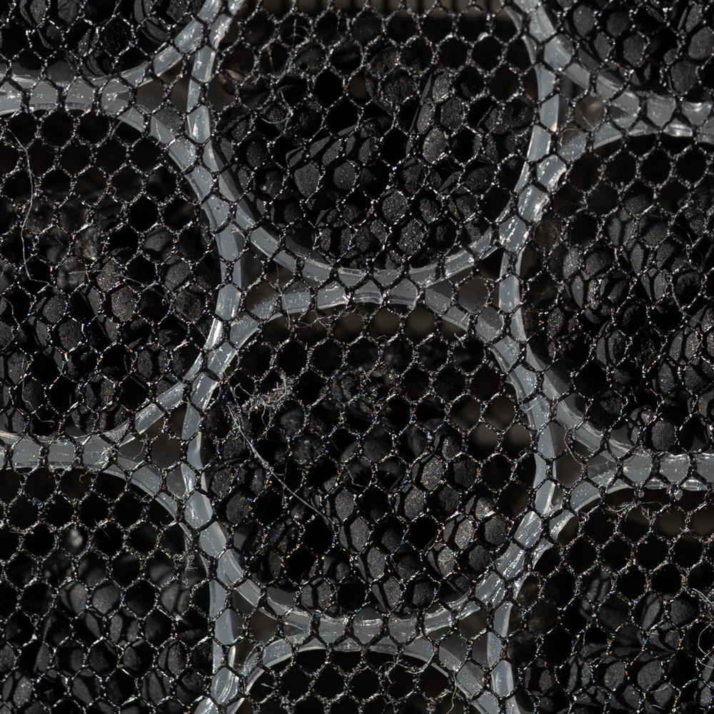 活性炭フィルターの拡大画像・マクロ画像